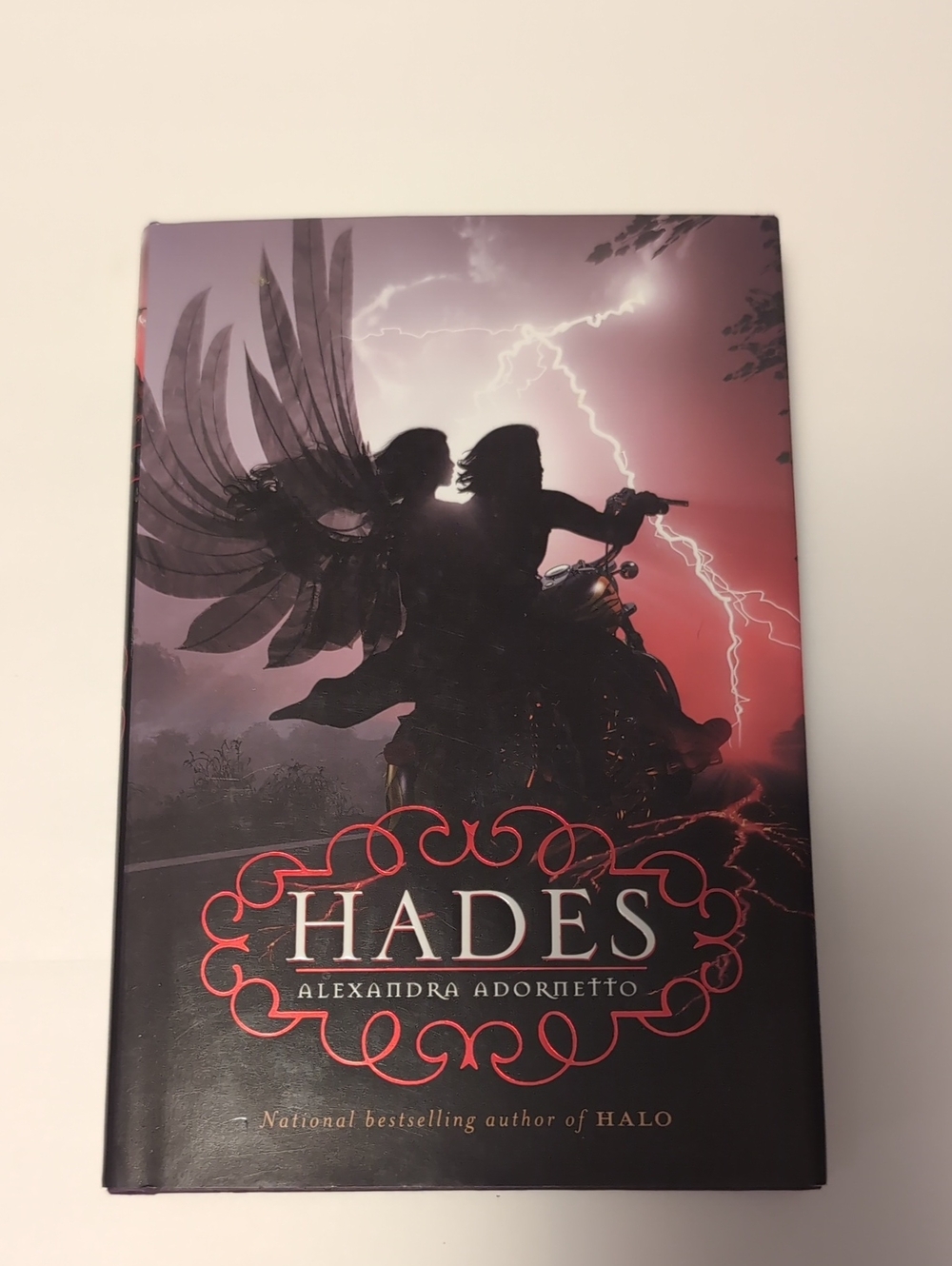 Hades Hardcover Book - Black and Red Cover